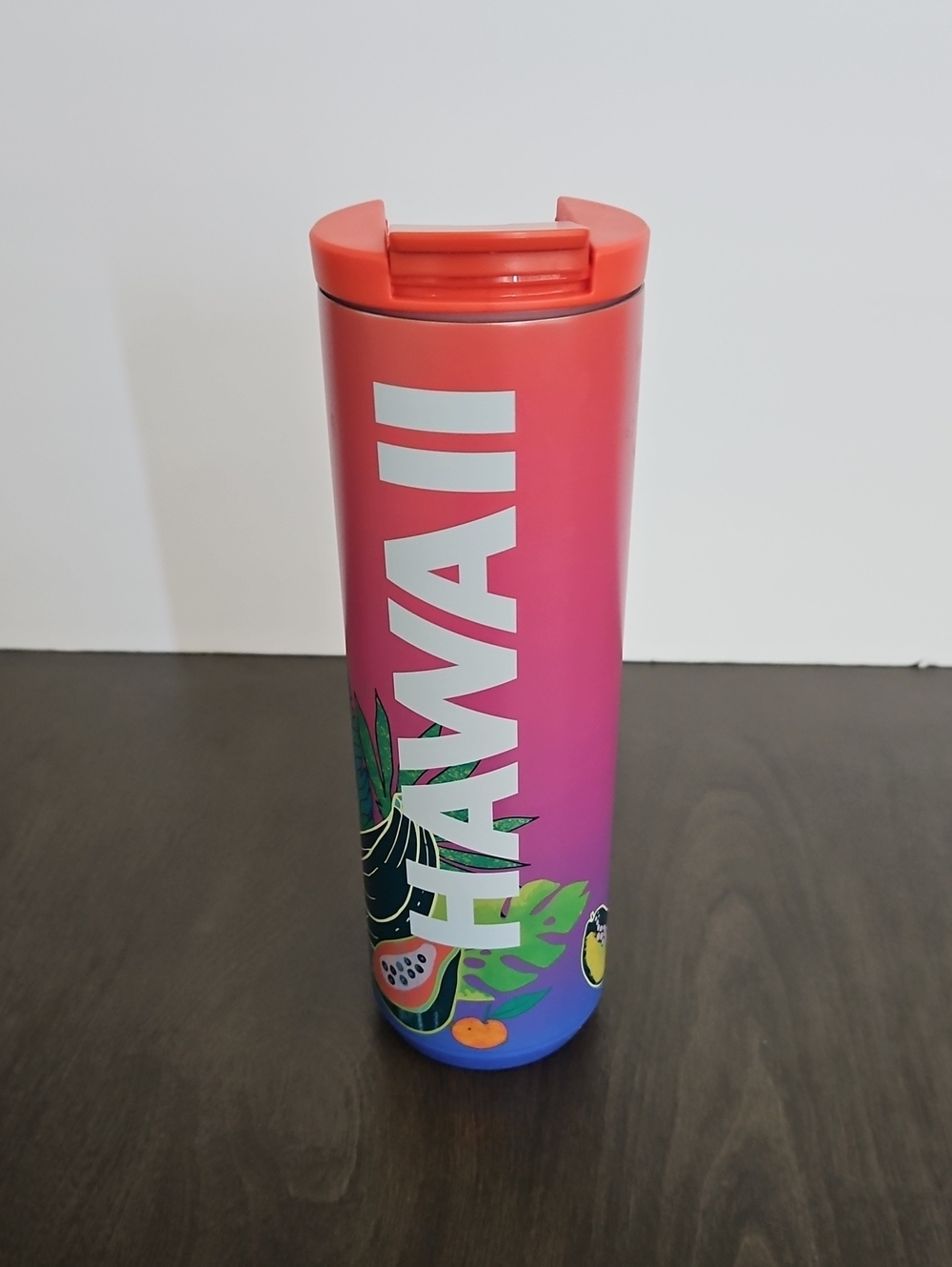 Starbucks 2020 Hawaii Exclusive Ombre Tropical Fruit Stainless Steel Tumbler